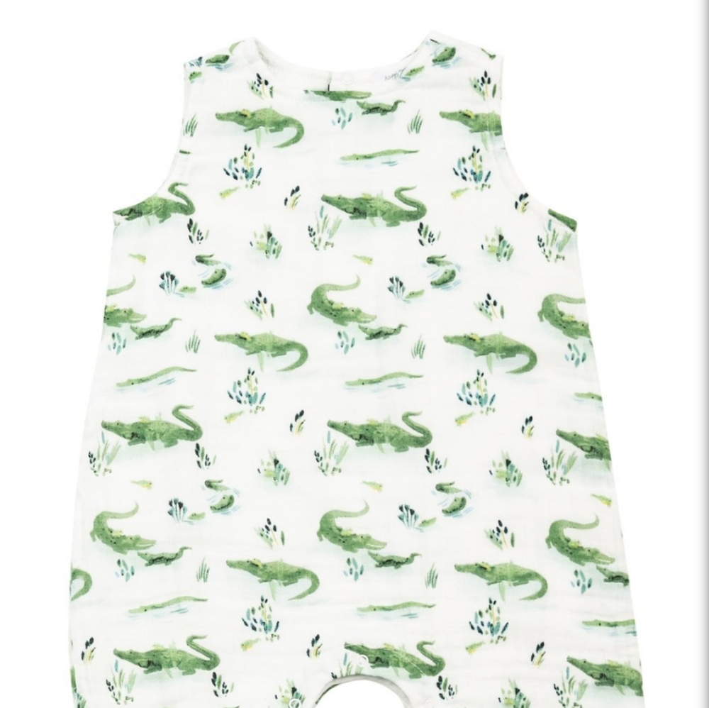 Angel Dear Romper with Long Pants in Gators 🐊🐊
